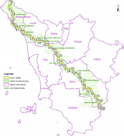 VIA FRANCIGENA - escursioni cavalli &ndash; bici- trekking
